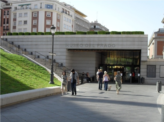 Museo del Prado, piazzale ingresso